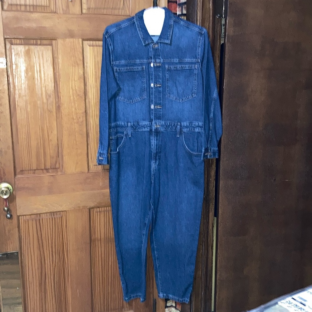 Denim Jumpsuit - Blue